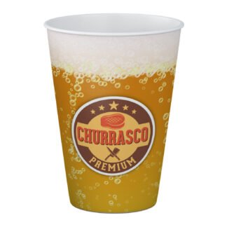 ACESSORIO FESTA COP. DE PAPEL 250 ML C/ 8 PCS - Churrasco e bar