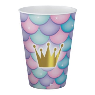 ACESSORIO FESTA COP. DE PAPEL 250 ML C/ 8 PCS - Sereia