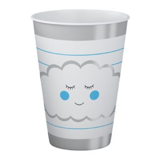 ACESSORIO FESTA COP. DE PAPEL 250 ML C/ 8 PCS - Nuvem