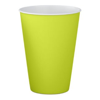ACESSORIO FESTA COP. DE PAPEL 250 ML C/ 8 PCS - Verde Neon