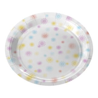 ACESSORIO FESTA PRAT. DE PAPEL 18 CM C/ 8 PCS - Tie Day