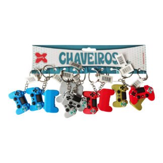 Chaveiro - Game 4,5cm- Cartela c/12 (B)