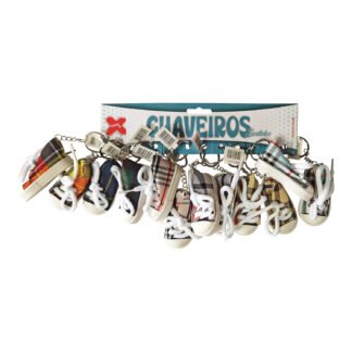 Chaveiro - Tenis 7cm- Cartela c/12 (E)
