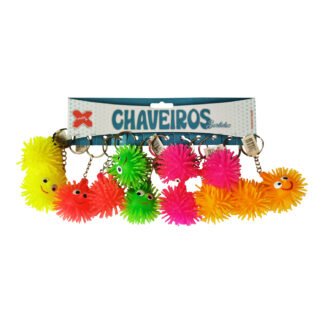 Chaveiro - Fluf 6cm - Cartela c/12 (F)