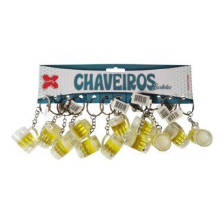 Chaveiro - Chopp 3,5cm- Cartela c/12 (G)