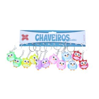 CHAVEIRO CORUJA C/12 (I )