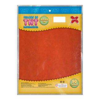 PLACA DE TNT 150G IMPERMEAVEL 40*48 - PCT C/10 - VERMELHO