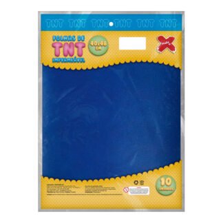 PLACA DE TNT 150G IMPERMEAVEL 40*48 - PCT C/10 - AZUL ESCURO