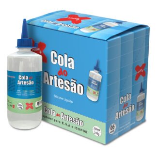 Cola do Artesão (silicone liquido) 250 ml cx c/ 6