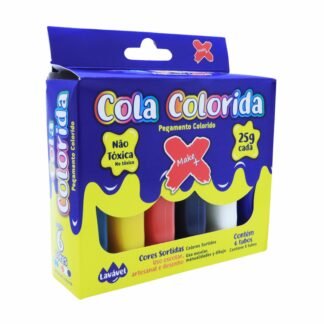 Cola Colorida 6 cores 25g