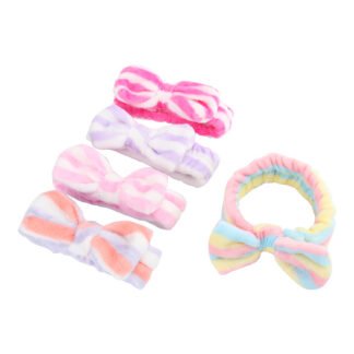 Faixa de Pelucia Listrado - Sortido - Pcte c/ 5