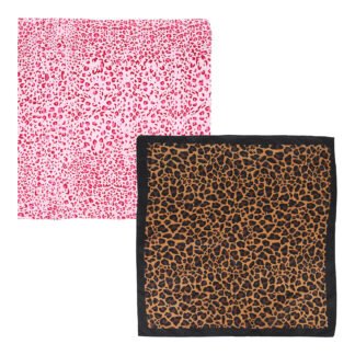 Lenço Bandana 54x54 - Peles - Pcte c/ 5