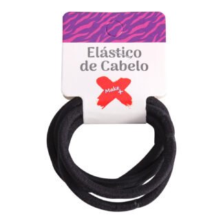 Elastico de Cabelo Básico (4,5cm) - BL c/ 5 - Pcte c/ 12