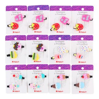 Presilha Infantil - Candy - Cartela c/ 2 - Pcte c/ 12