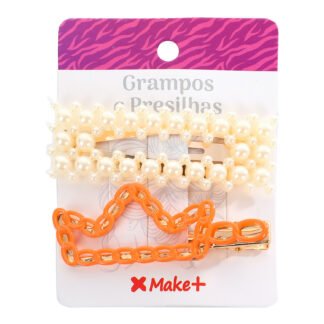 Presilha Coroa Pedras BL c/ 2 - Pcte c/ 12