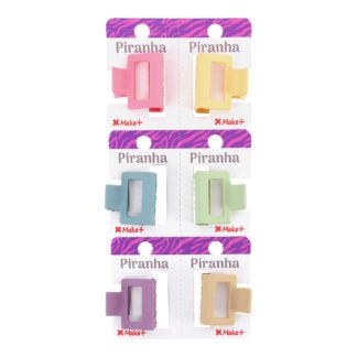 Piranha Candy Retangular 2,5cm - Pcte c/ 6