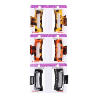 Piranha Retangular 6cm - Pcte c/ 6