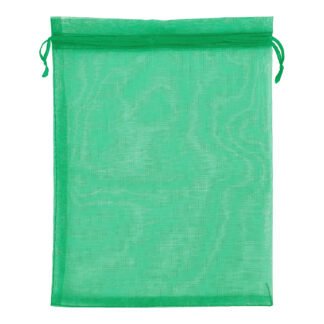 Saco de Organza 17*23 Verde Pacote c/ 10
