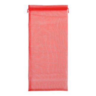 Saco de Organza 18*40 Vermelho Pacote c/ 5