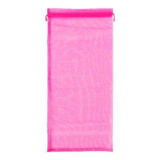 Saco de Organza 18*40 Pink Pacote c/ 5