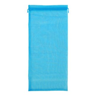 Saco de Organza 18*40 Azul Pacote c/ 5