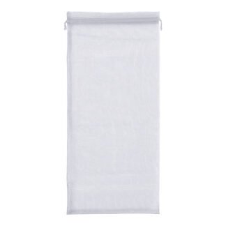 Saco de Organza 18*40 Prata Pacote c/ 5