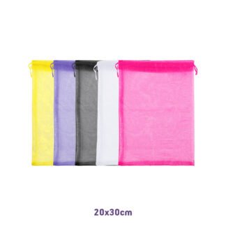 Saco de Organza 18*40 Sortido Pacote c/ 5
