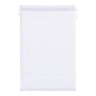 Saco de Organza 24*40 Branco Pacote c/ 5