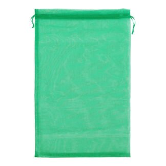 Saco de Organza 24*40 Verde Pacote c/ 5