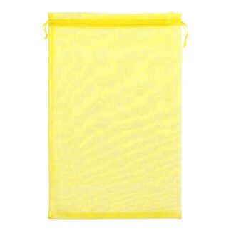 Saco de Organza 24*40 Amarelo Pacote c/ 5