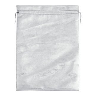 Saco Lame 18*25 Prata Pacote c/ 10