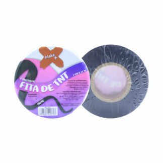 FITA DE TNT 60G 0,4x25 MTS - PRETO