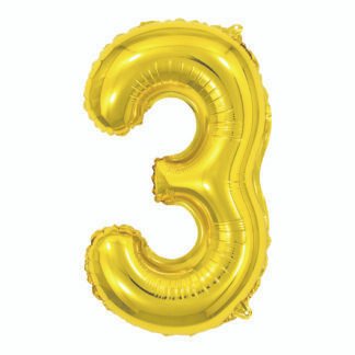 Balão metalizado 16' - 40 cm 40 cm Dourado 3