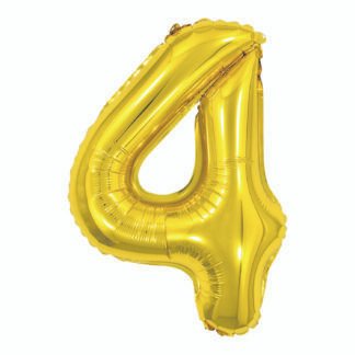 Balão metalizado 16' - 40 cm 40 cm Dourado 4