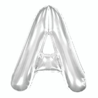 Balão metalizado 16' - 40 cm 40 cm Prata A