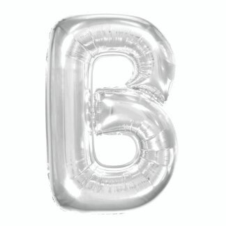 Balão metalizado 16' - 40 cm 40 cm Prata B