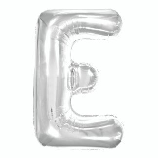 Balão metalizado 16' - 40 cm 40 cm Prata E
