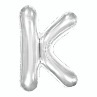 Balão metalizado 16' - 40 cm 40 cm Prata K