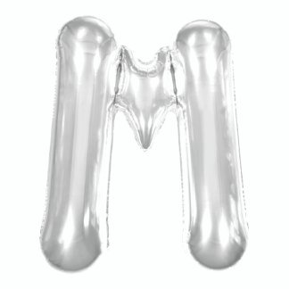 Balão metalizado 16' - 40 cm 40 cm Prata M