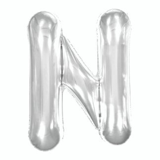 Balão metalizado 16' - 40 cm 40 cm Prata N