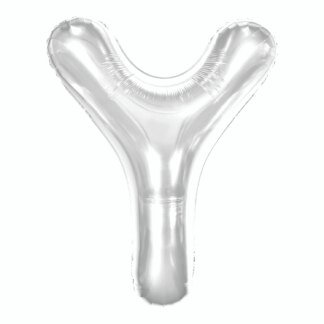 Balão metalizado 16' - 40 cm 40 cm Prata y