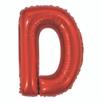 Balão metalizado 16' - 40 cm 40 cm Vermelho D
