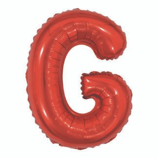 Balão metalizado 16' - 40 cm 40 cm Vermelho G