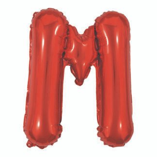 Balão metalizado 16' - 40 cm 40 cm Vermelho M