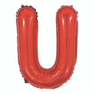 Balão metalizado 16' - 40 cm 40 cm Vermelho U
