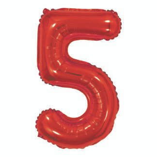Balão metalizado 16' - 40 cm 40 cm Vermelho 5