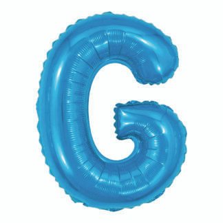 Balão metalizado 16' - 40 cm 40 cm Azul G