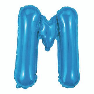 Balão metalizado 16' - 40 cm 40 cm Azul M