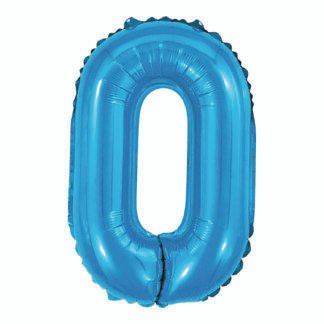 Balão metalizado 16' - 40 cm 40 cm Azul O