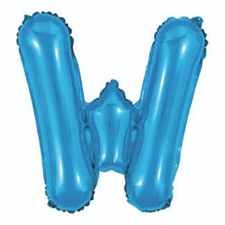 Balão metalizado 16' - 40 cm 40 cm Azul w